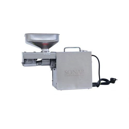 Oil Press Machine - Color: Sliver