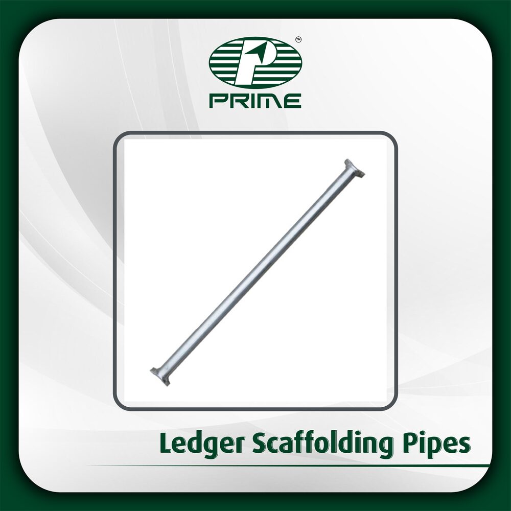 Scaffolding Pipes - High-grade Steel, Round Shape, Yellow And Blue | Durable, Corrosion-resistant, Customizable Sizes, 1-year Warranty