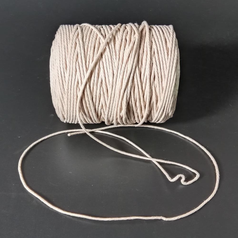 Cotton Waxed Cord - Application: Apparel