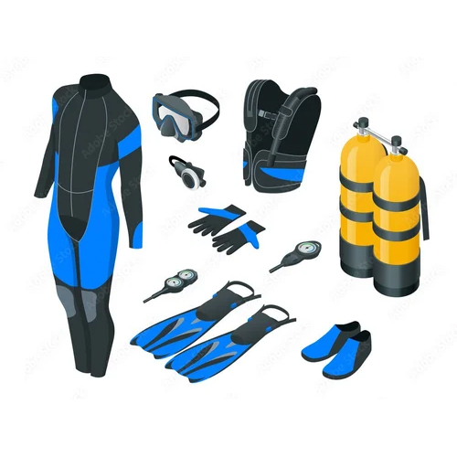 Scuba Underwater Diving Equipment - Color: Different