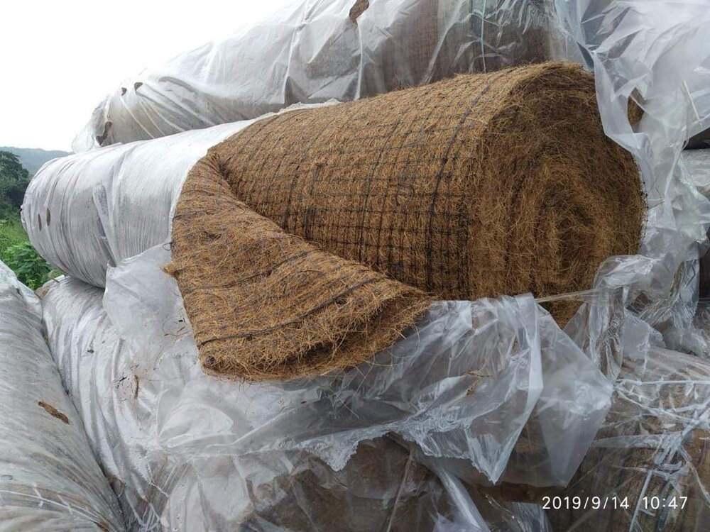 Coir Non-Woven Geotextile