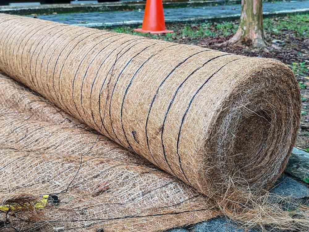 Coir Non-Woven Geotextile