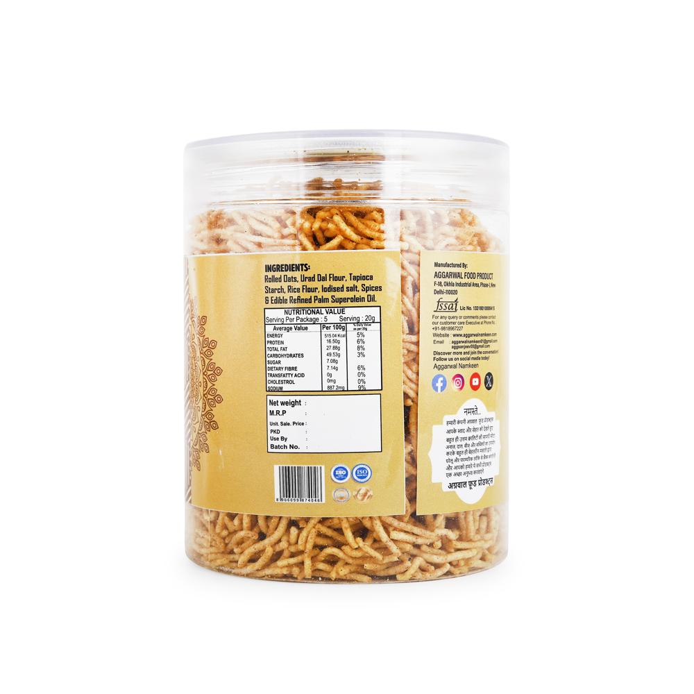 Oats Achari Bhujiya - Feature: Healthy Snacks