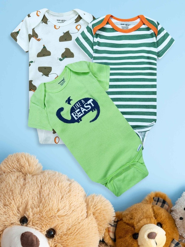 Baby 3 pack S/S Bodysuits