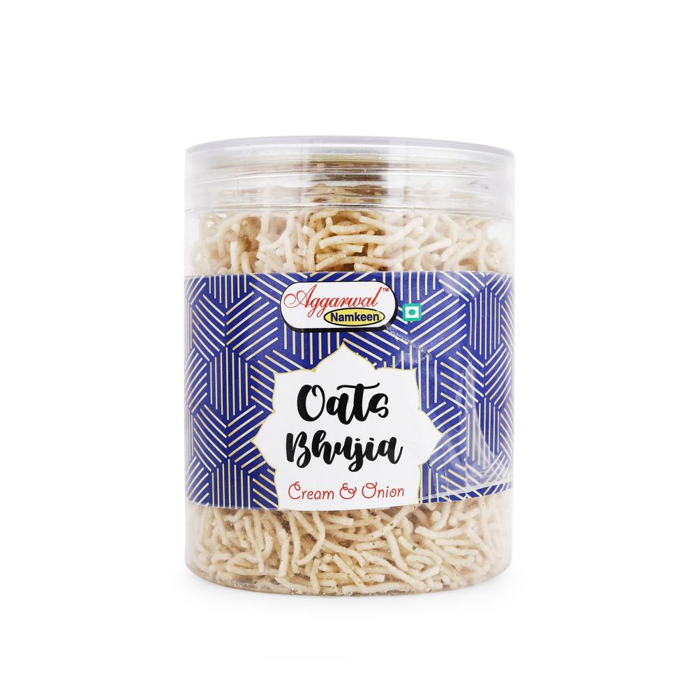 Oats Cream Onion Bhujiya