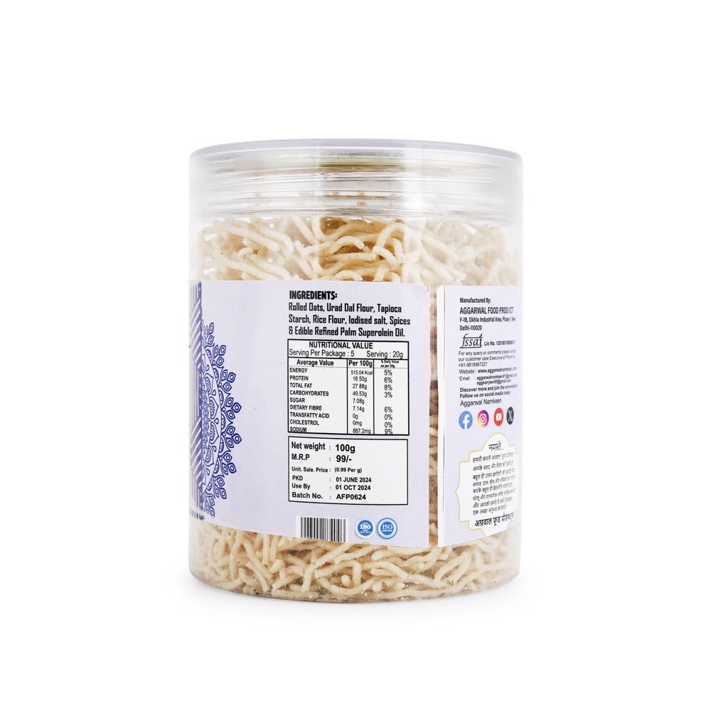 Oats Cream Onion Bhujiya