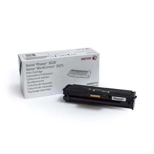 Xerox 3020 Toner Cartridge - Color: Black