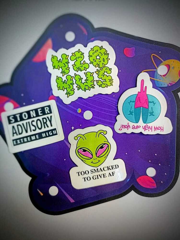 Die Cut Stickers - Color: Multicolor Avilable