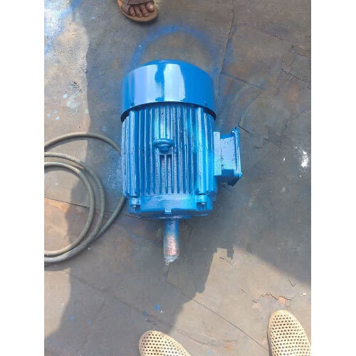 10 Hp Three Phase Ac Induction Motor - Color: Blue