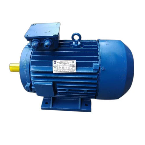 Heavy Duty Electrical Three Phase Motor - Color: Black