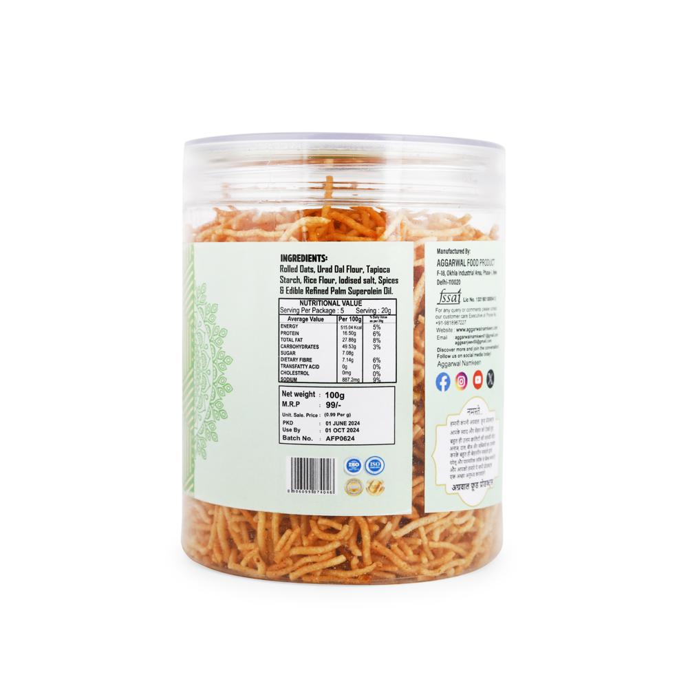 Oats Peri Peri Bhujiya - Feature: Healthy Snacks