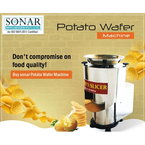 Potato Wafer Machine - Capacity: 220 Kg/hr