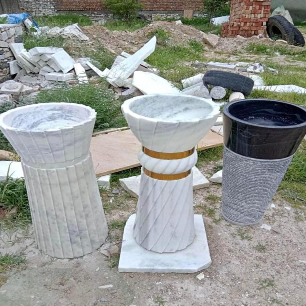 marble padestal wash basin