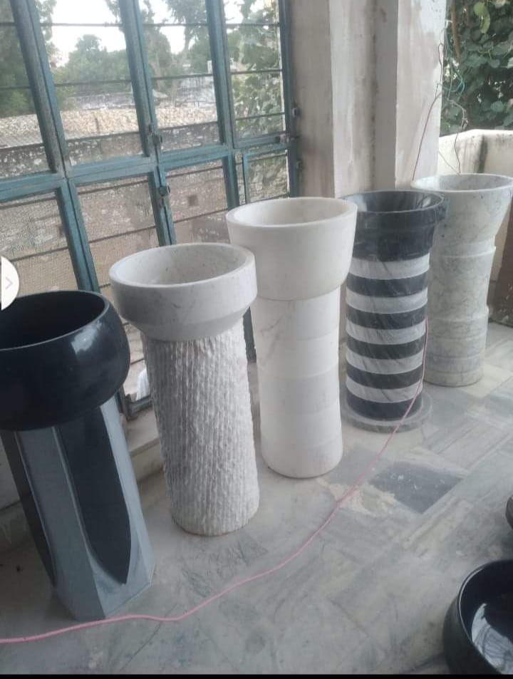 marble padestal wash basin