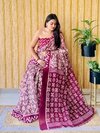 Linen Saree