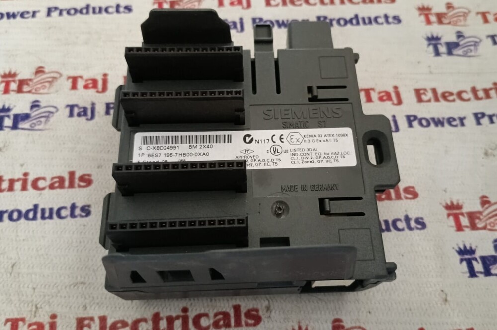SIEMENS 6ES7 195-7HB00-0XA0 PLC (NEW OPEN BOX)