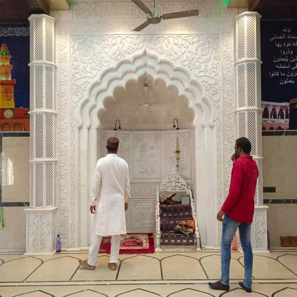 marble masjid qibla