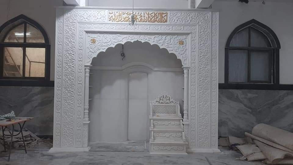 marble masjid qibla