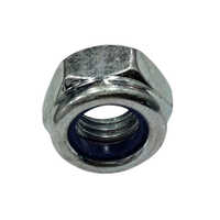 Nylon Nut - Color: Silver