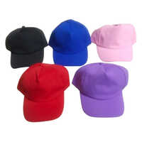 Kids Plain Caps - Color: Different Available