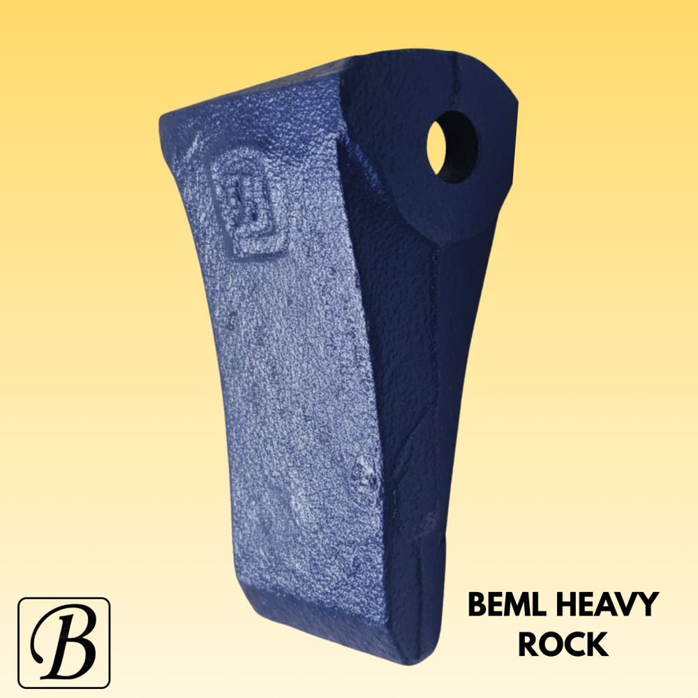 Heavy Rock Tooth Points - Color: Black