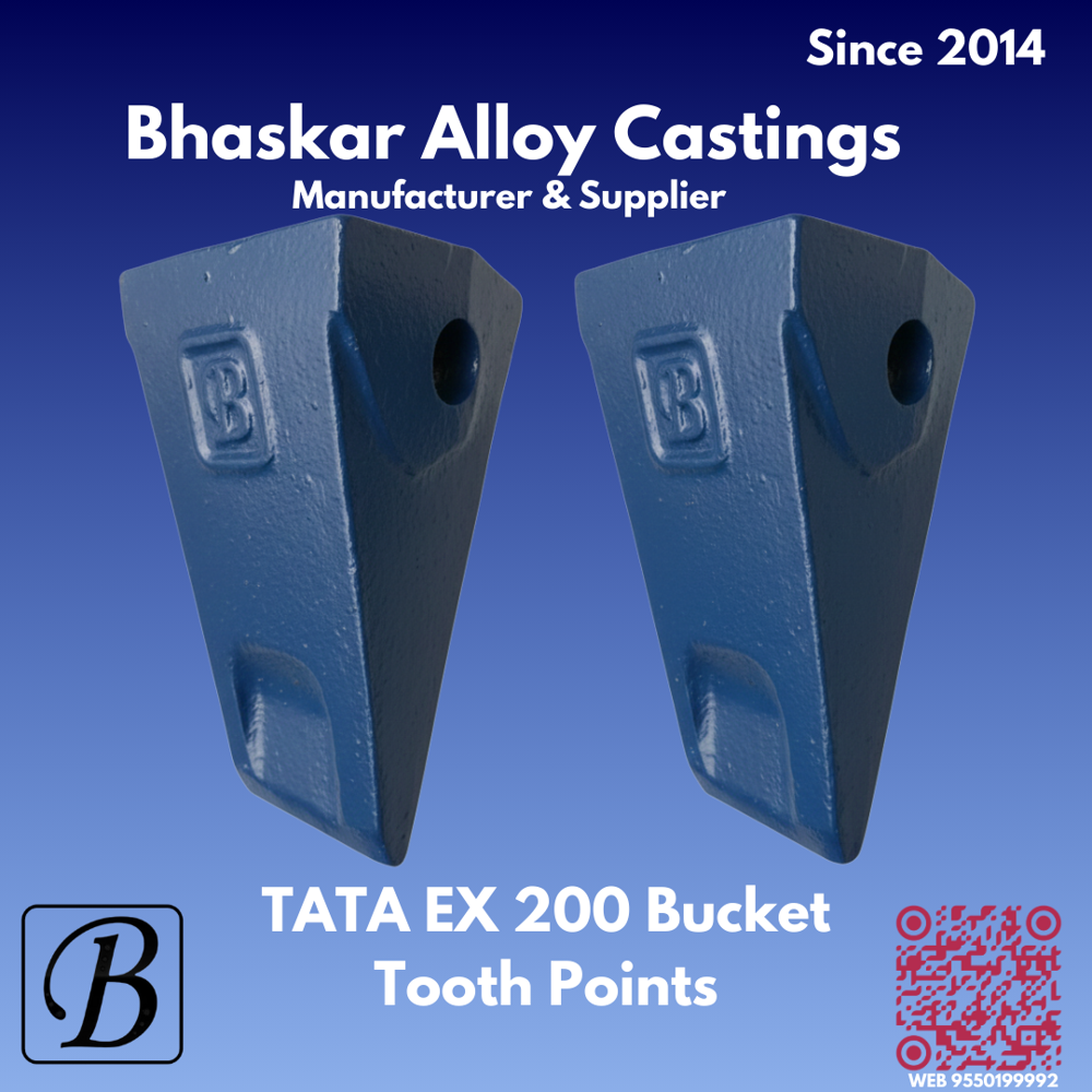 TATA HITACHI 220 ROCK Bucket Tooth Points