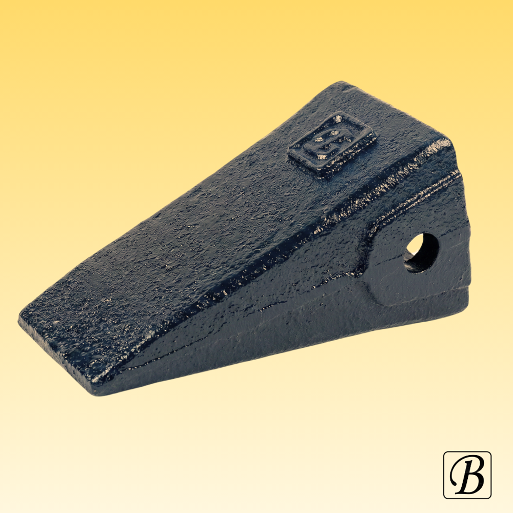Excavator Bucket Tooth Points - Color: Black