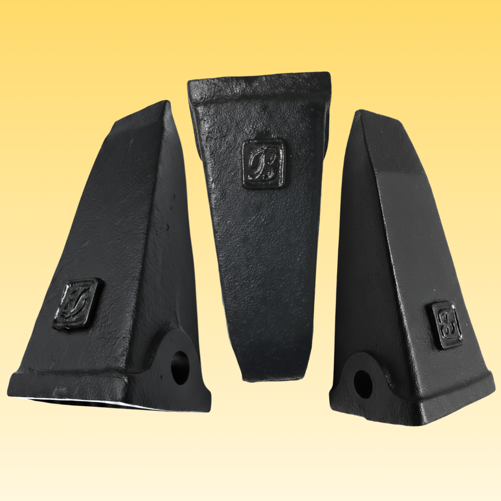 Excavator Tooth Points Js Rock - Color: Black & Blue