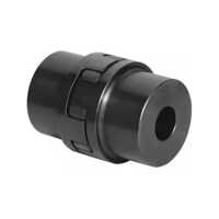 Jaw Coupling With Flexible Rubber Spider Coupler Insert - Application: Industrial