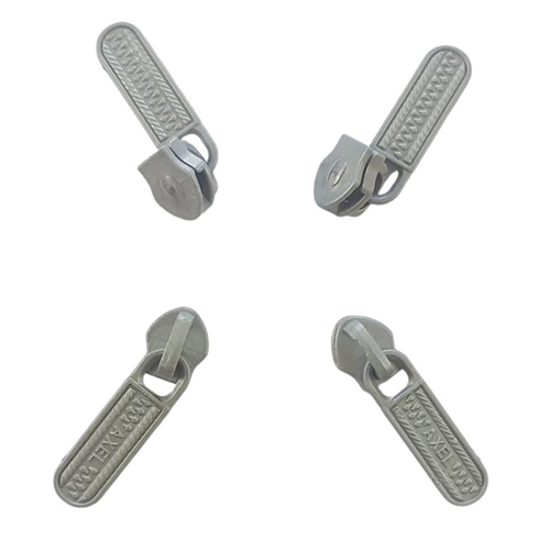 5 No. Bat Axle Grey Zipper Slider
