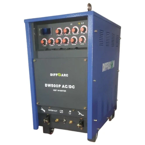 DW 500 P- 500A एसी, डीसी पल्स टिग वेल्डिंग मशीन