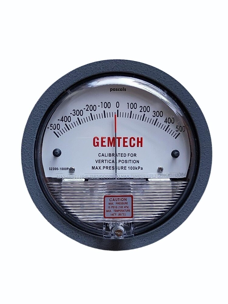 GEMTECH DIFFERENTIAL PRESSURE GAUGE IN Belagola Industrial Area Karnataka India