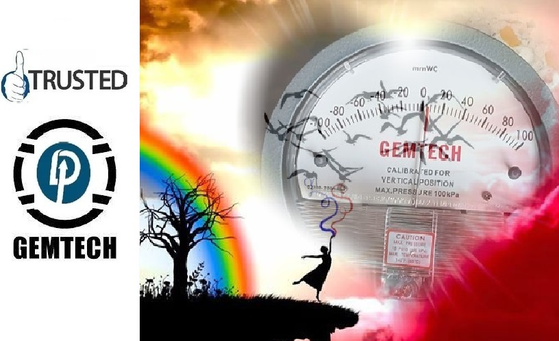 Gemtech Differential Pressure Gauge - Belagola Industrial Area Karnataka India - Color: Black