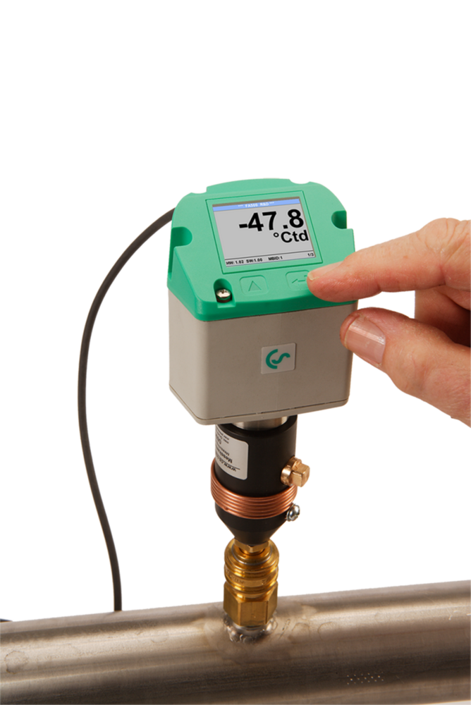 Dew Point Sensor With Integrated Display And Alarm Relay - Application: For Testing