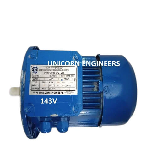 0.75 KW 1 HP Three Phase Electric Motor 1440 rpm