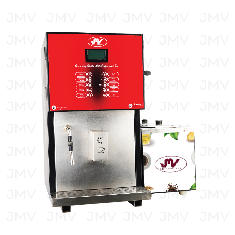 Jmv 9 Option Beverage Dispenser Vending Machine - Material: Stainless