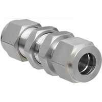 Compression Bulkhead Union - Color: Silver