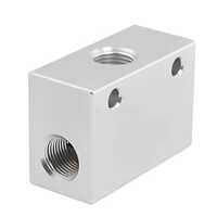 Hydraulic Shuttle Valve - Material: Stainless Steel