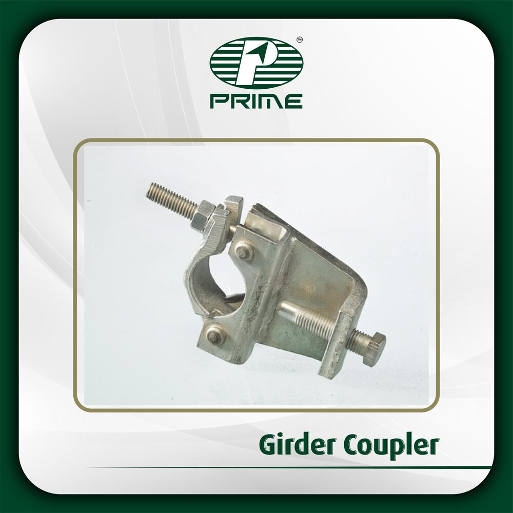 Forged Double Coupler - High-tensile Steel, 48.3 Mm Diameter | Rust-resistant Galvanized Finish, Engineered For Structural Integrity