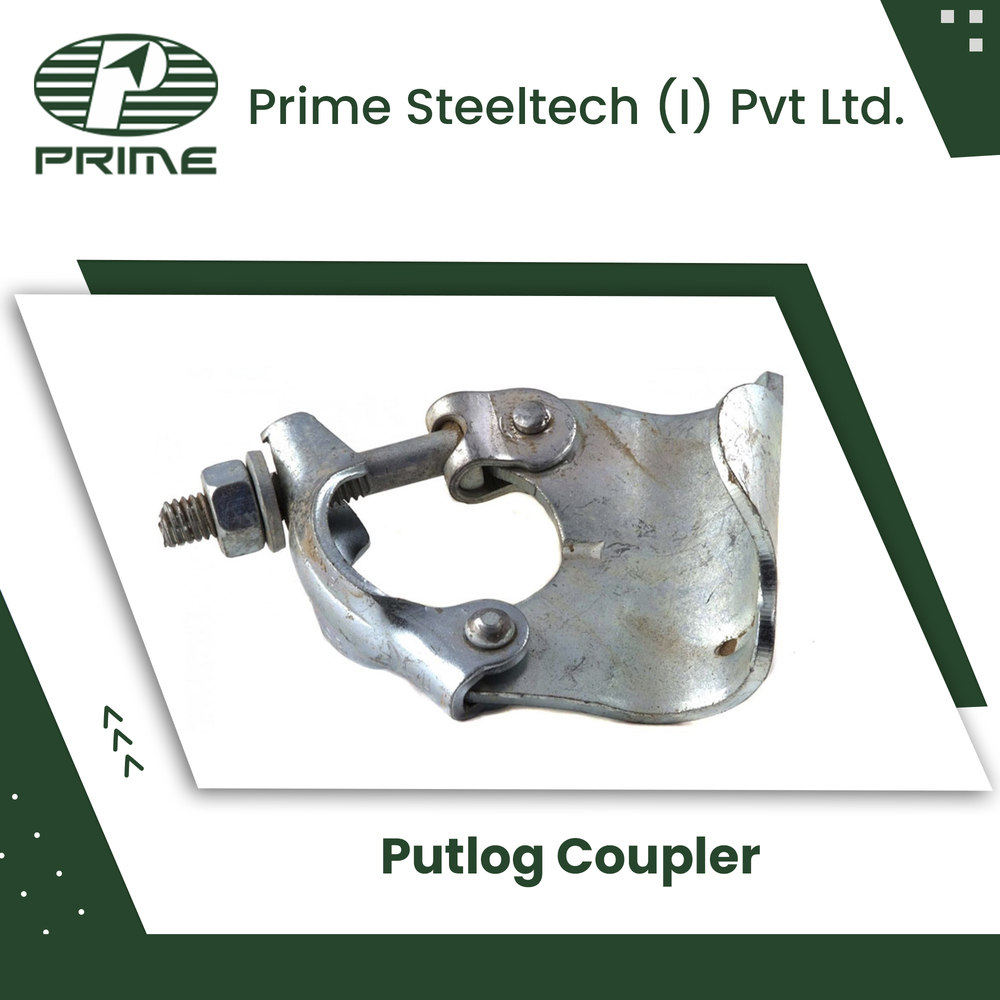 Forged Double Coupler - High-tensile Steel, 48.3 Mm Diameter | Rust-resistant Galvanized Finish, Engineered For Structural Integrity