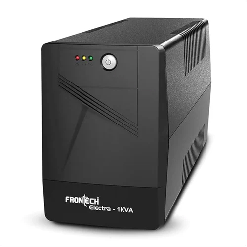 1Kva-600W Electra Static Converter Frontech Ups - Color: Black