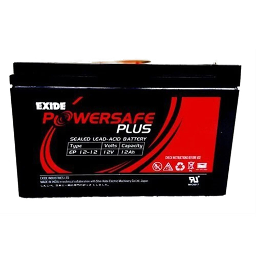 Exide 12V 12Ah Smf Battery - Features: High Quality
