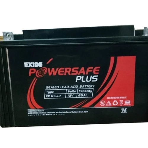 Exide Powersafe Plus Ep65-12 65 Ah Smf Battery - Features: High Quality