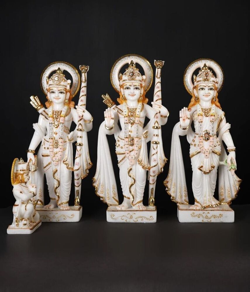 Marble Ram Darbar Statue By Shiva Murti Collection