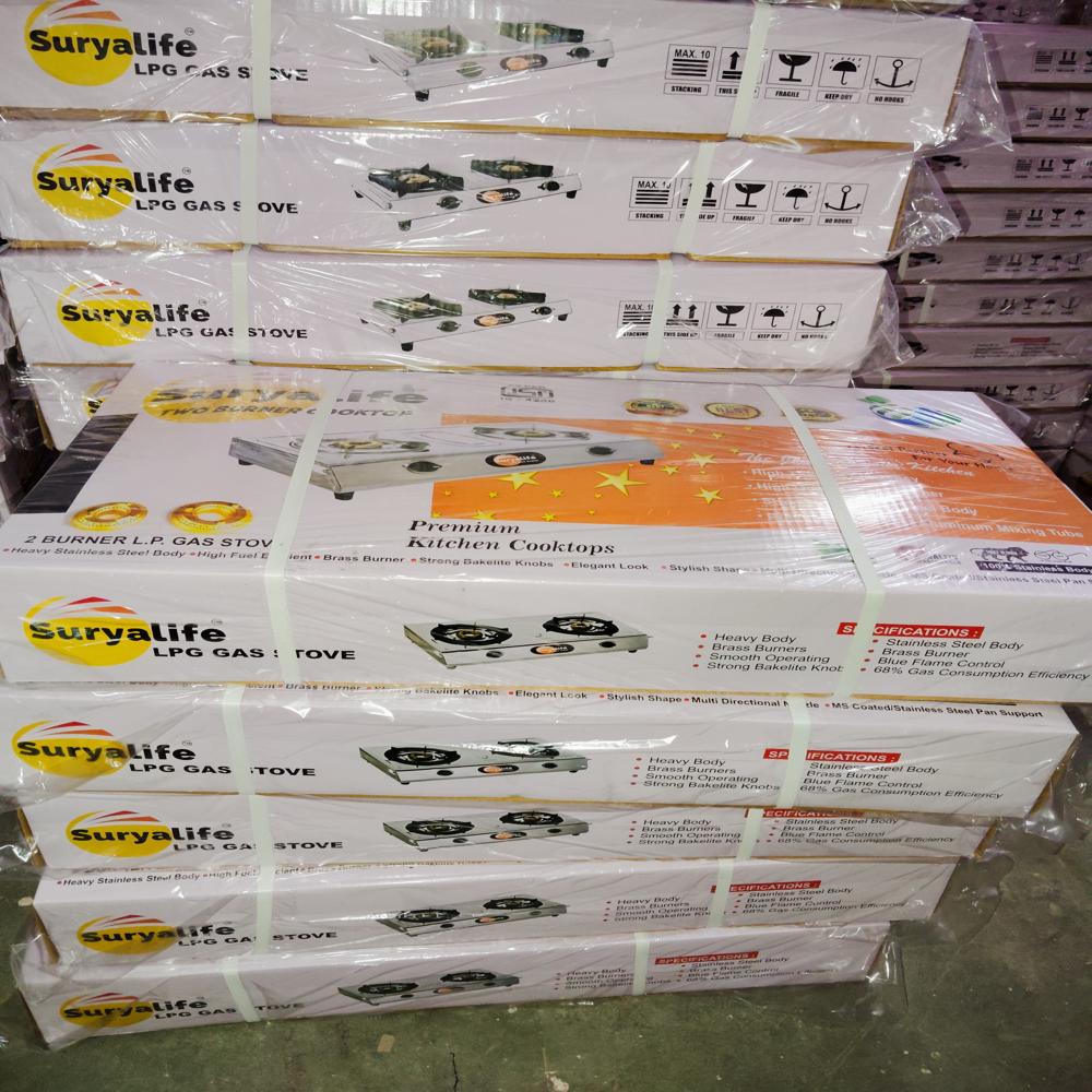 2Burner Steel Stove