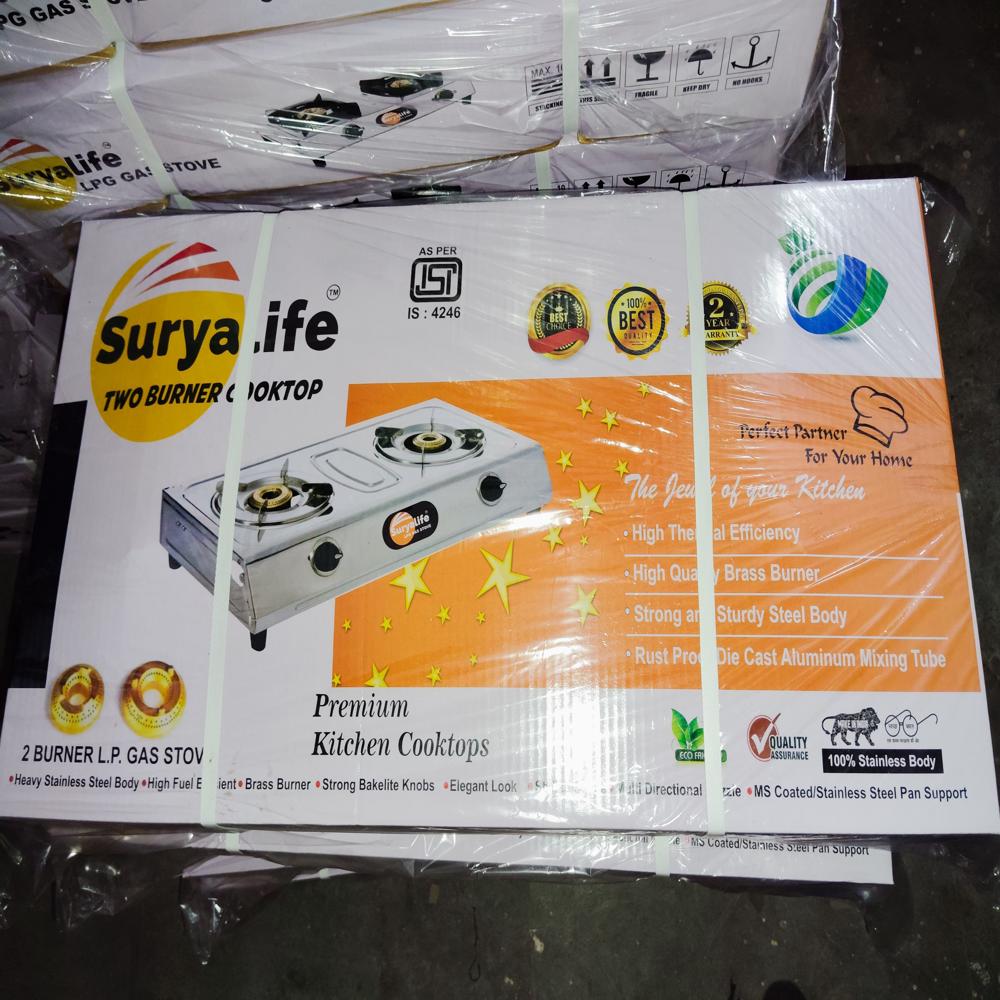 2Burner Steel Stove