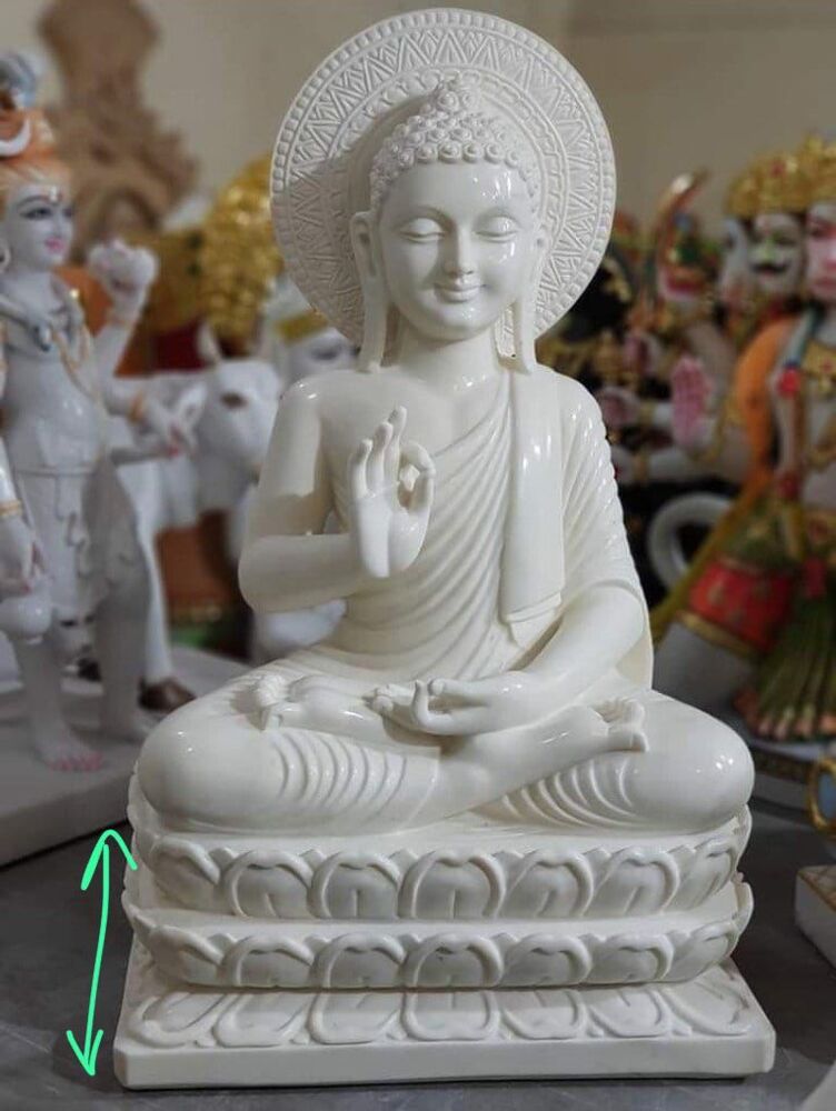 Buddha marble statue