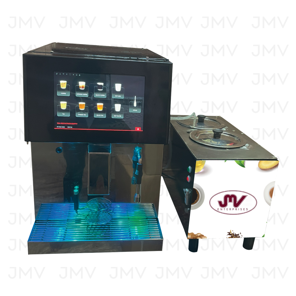 Jmv Live Smart Touch Coffee Machine - Material: Stainless Steel