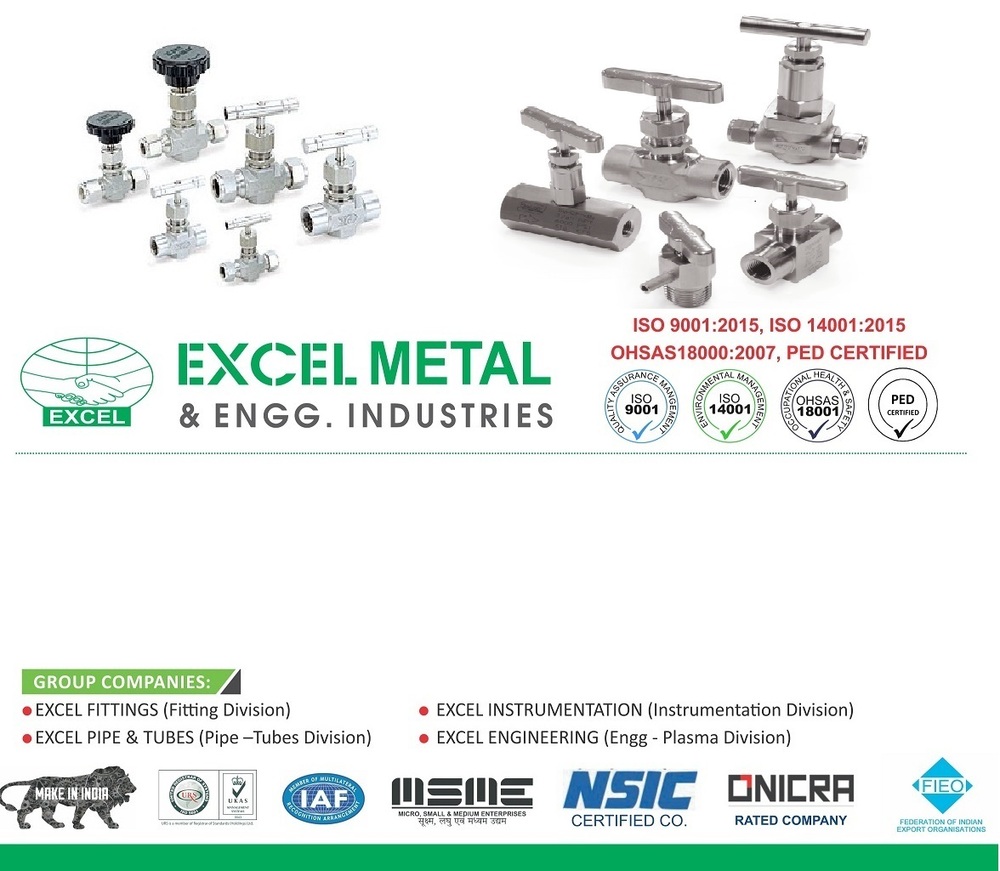 Inconel 625 Needle Valve - Color: Sliver