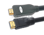HDMI 19 पिन मर्द 1.3c से HDMI 19 पिन मर्द ट्रिपल शील्डेड (बिल्ट इन सर्किट के साथ) - 25 मीटर